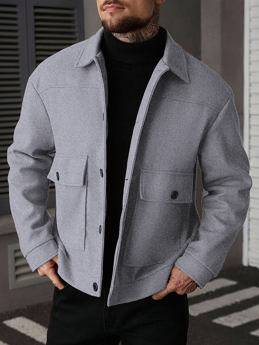 Donovan | Strukturert Utility Jakke