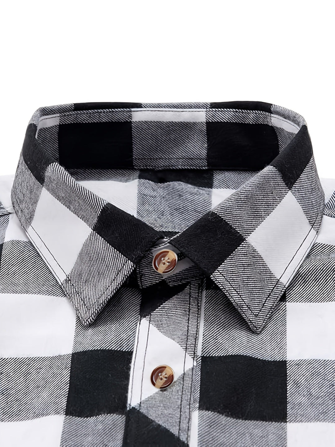 Everly | Casual Buffalo Check Skjorte