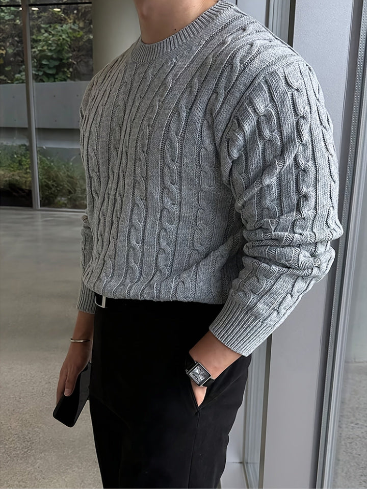 Preston | Vridd Kabelgenser Pullover