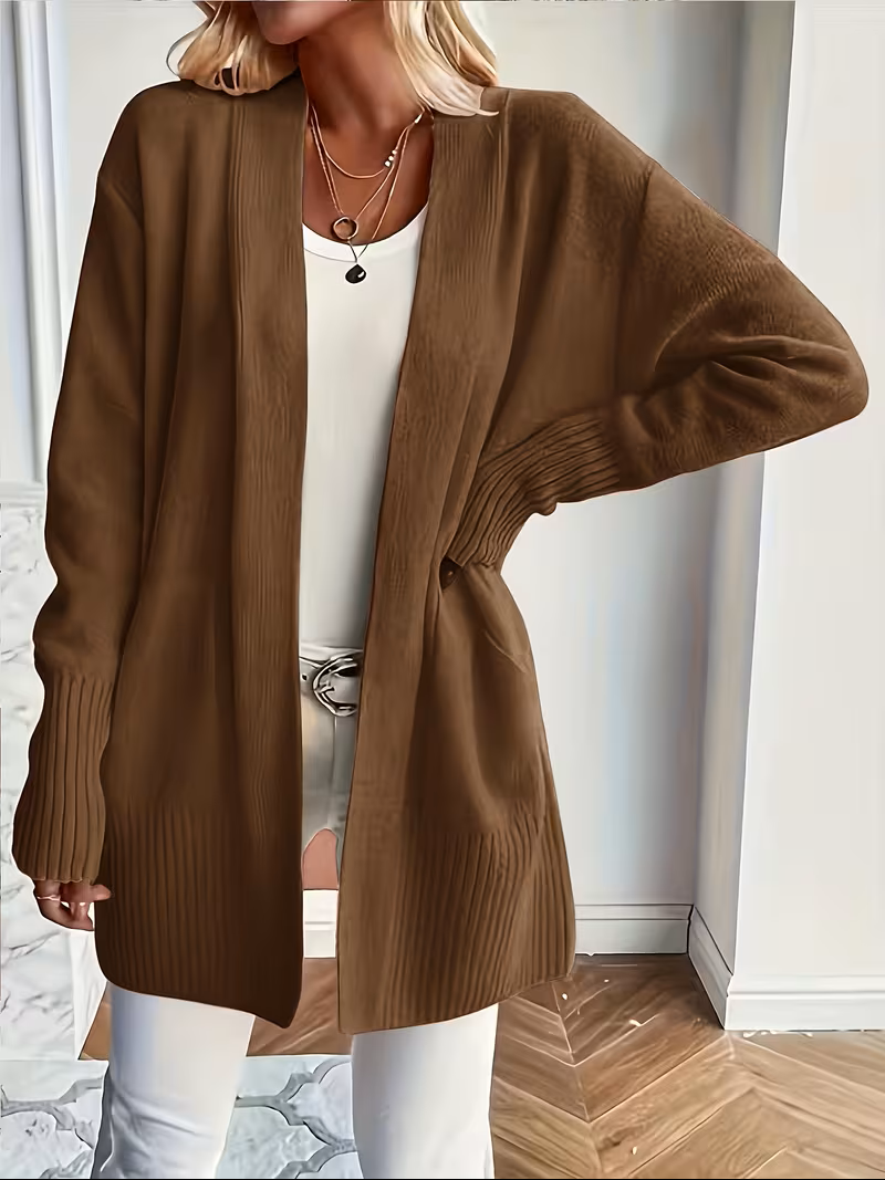 Deanna | Casual Cardigan med åpen front