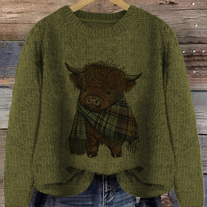 Gretchen Koselig Crewneck Genser