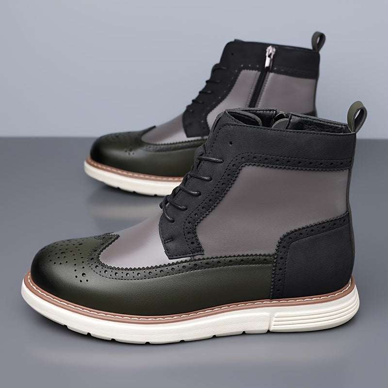 Lawrence | Raffinerte Wingtip Ankelstøvler
