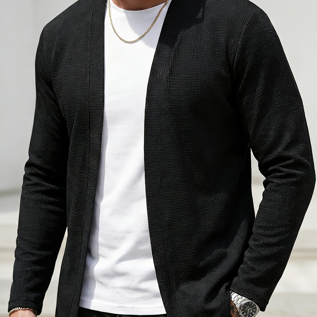 Theodore | Åpen Front Strukturert Cardigan