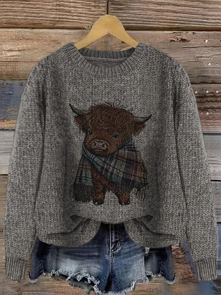 Gretchen Koselig Crewneck Genser