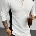 Curtis | Strukturert Langermet Henley