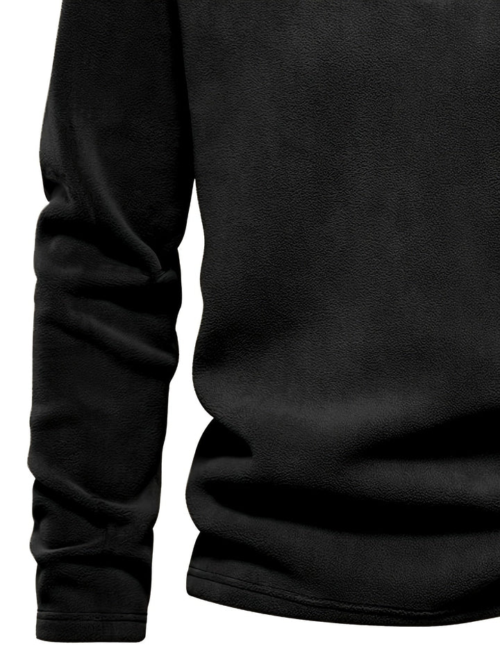 Hugo | Pullover med halvlange glidelås og ståkrage