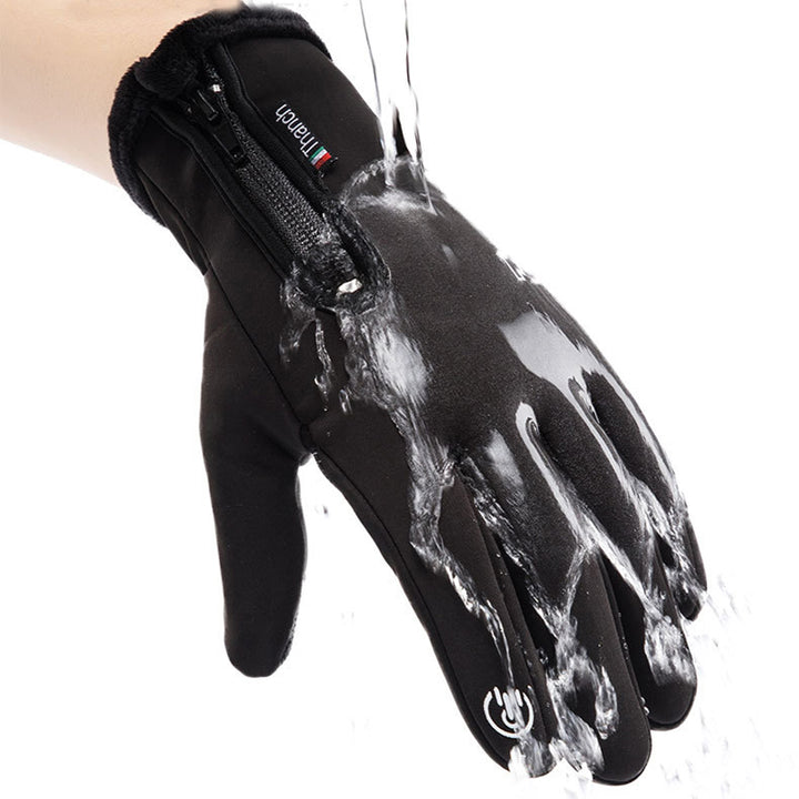 Vanntette vinterhansker med touchfingre