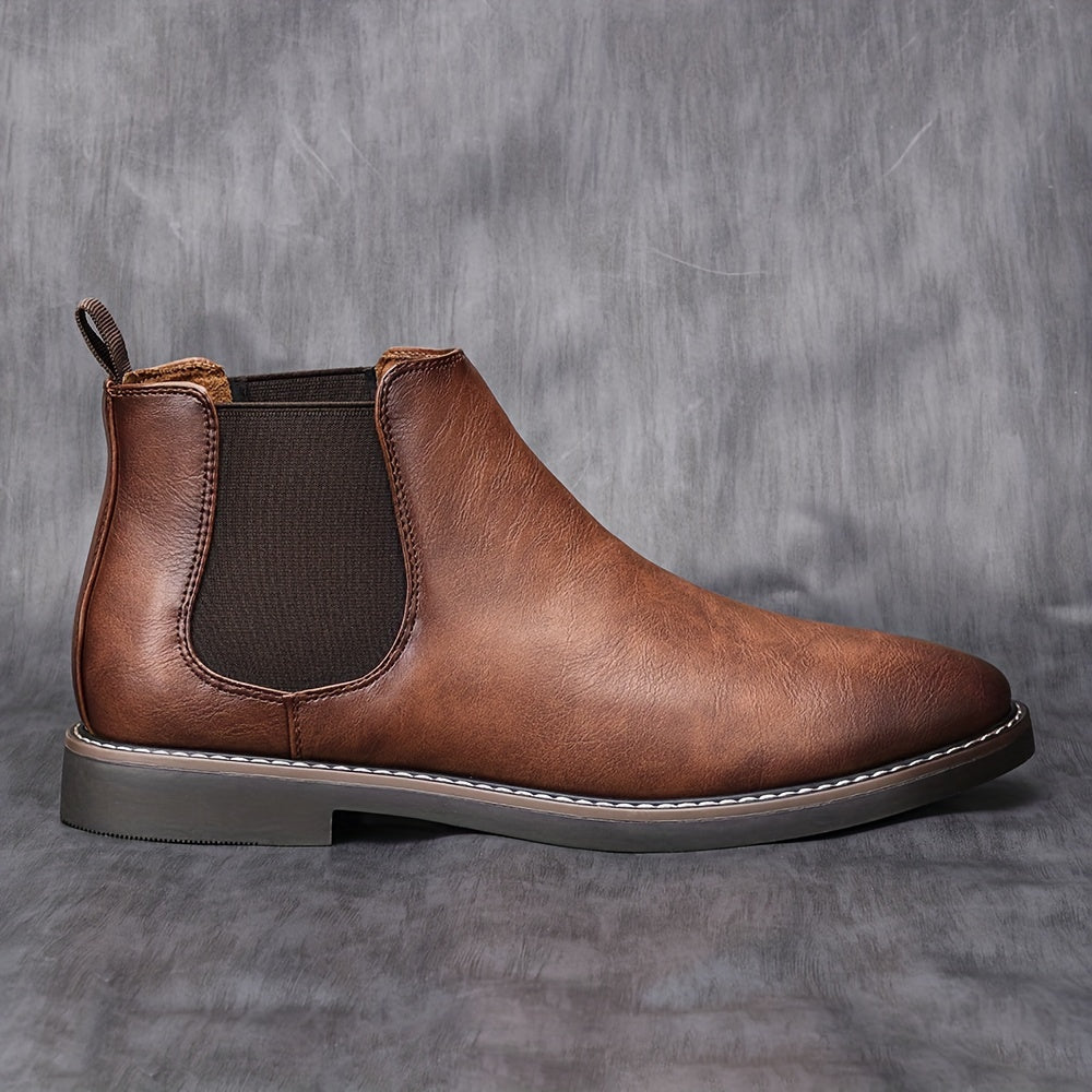 Nelson | Raffinerte Slip-On Chelsea Boots