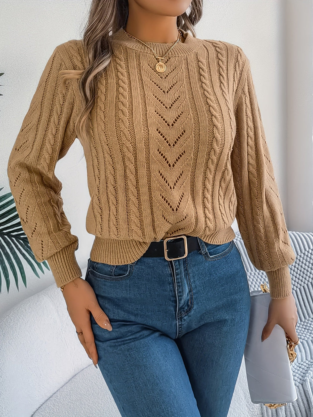 Blythe | Kabelstrikket Genser