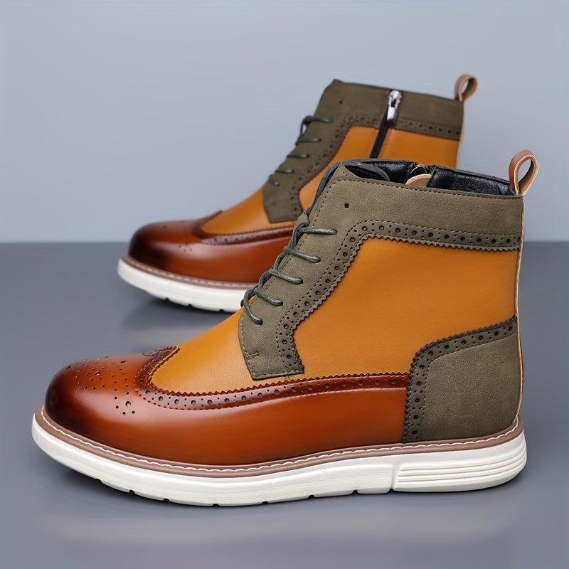 Lawrence | Raffinerte Wingtip Ankelstøvler