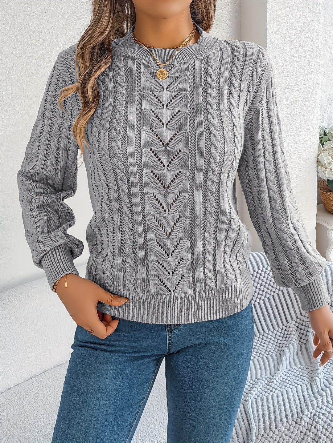 Blythe | Kabelstrikket Genser