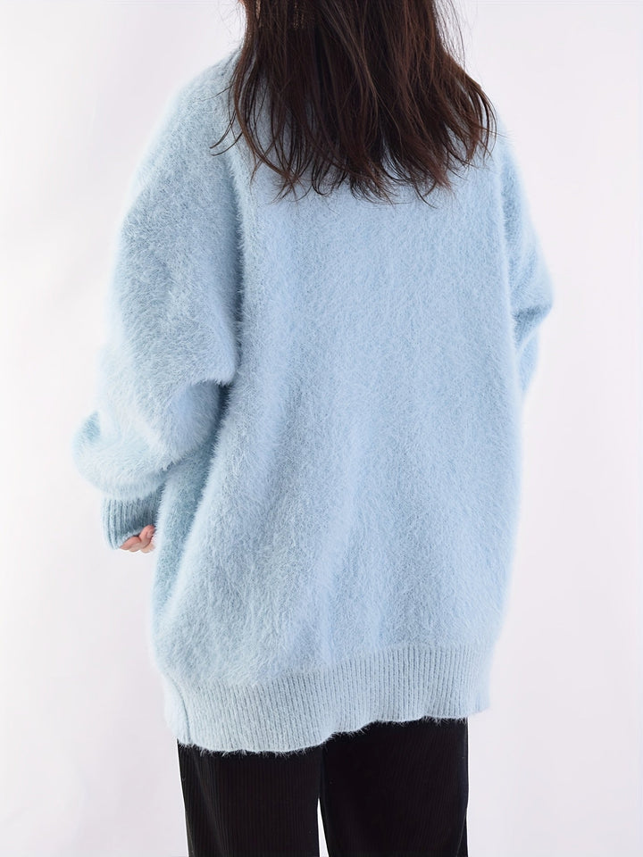 Iris | Myk Åpen Cardigan foran