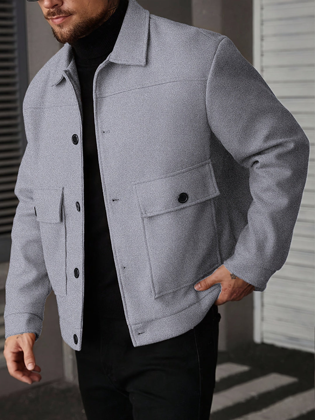 Donovan | Strukturert Utility Jakke
