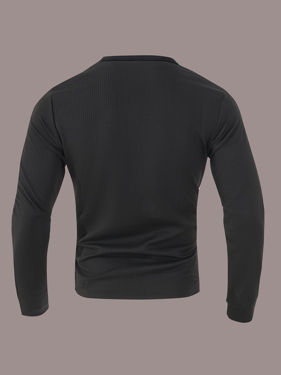 Curtis | Strukturert Langermet Henley