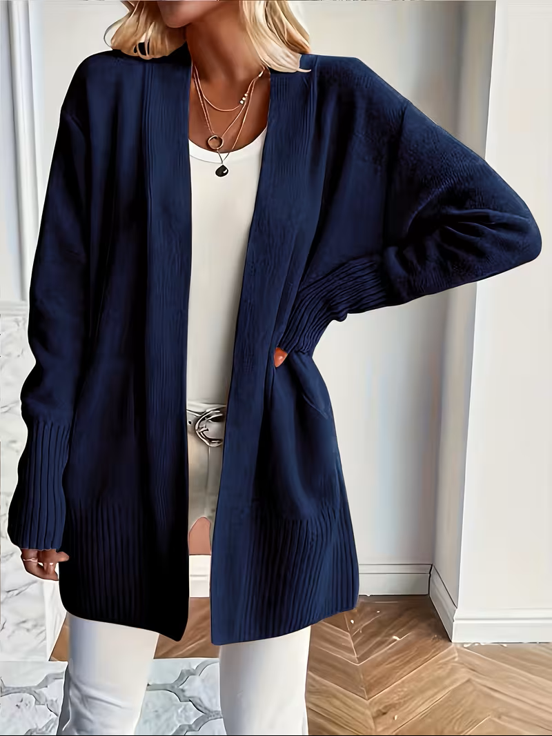 Deanna | Casual Cardigan med åpen front