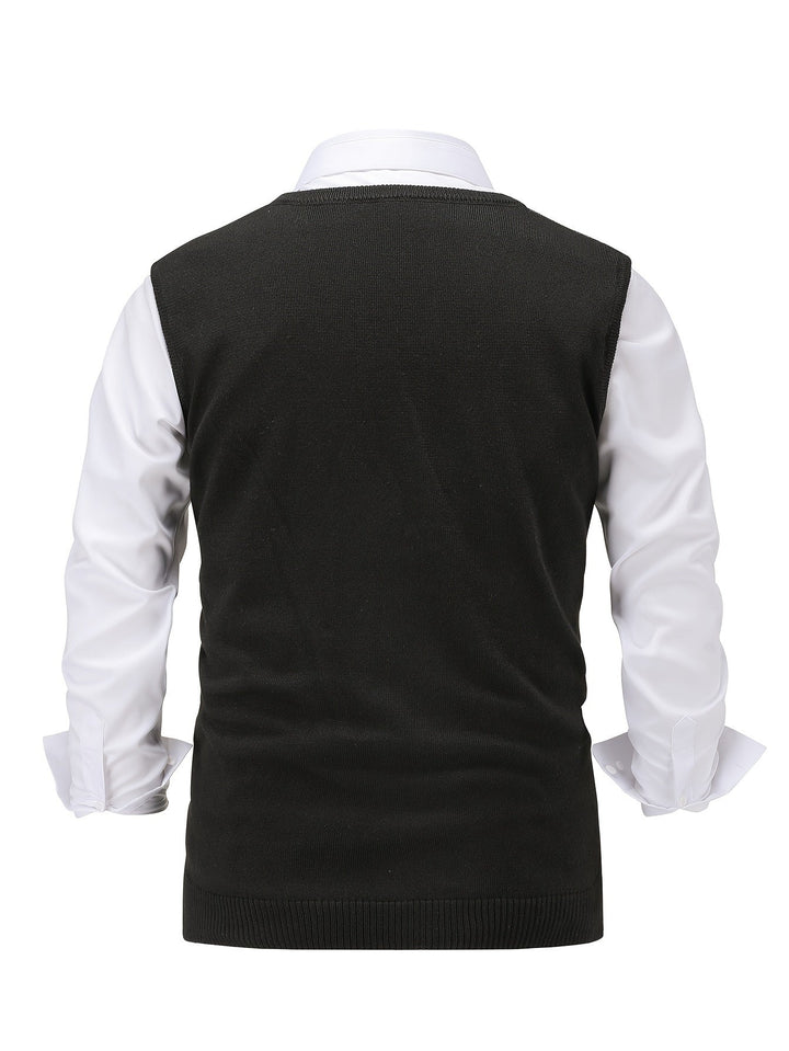 Chandler | Klassisk Argyle Genservest