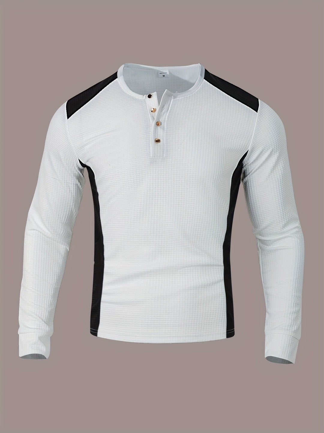 Curtis | Strukturert Langermet Henley