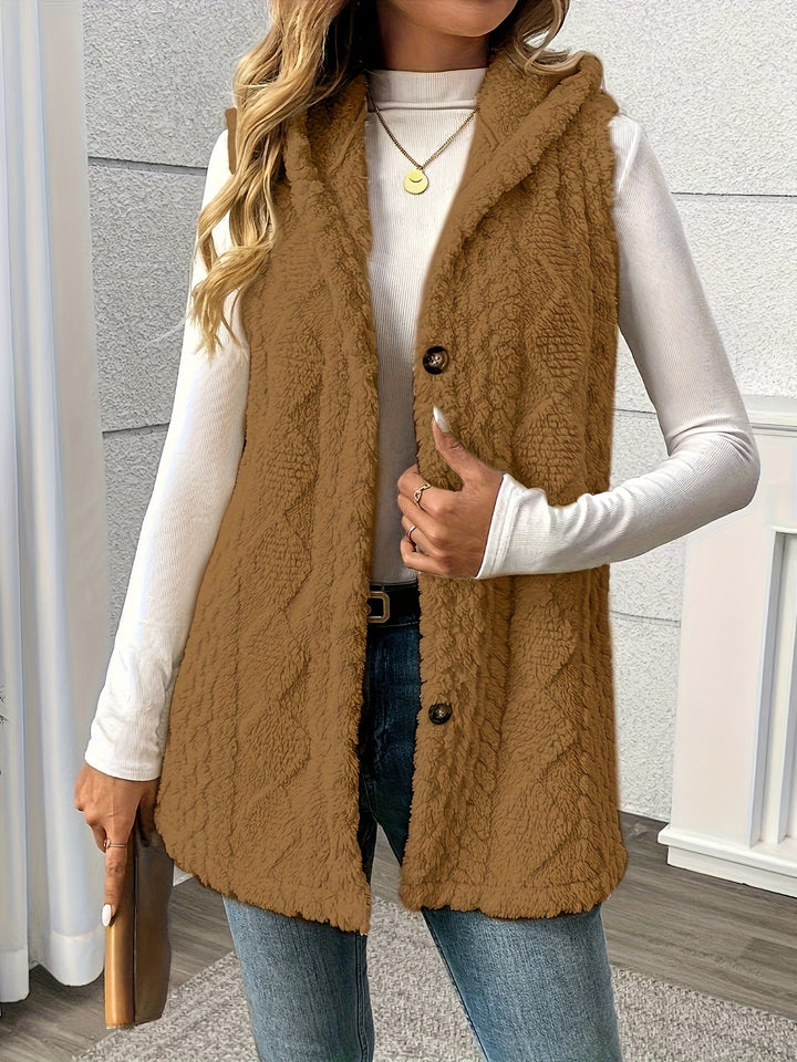 Lorna | Koselig vest uten hette