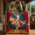 Kimberly | Flerfarget Ballerina Kunst Tote Bag