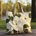 Amy Elegant Blomstret Tote Bag