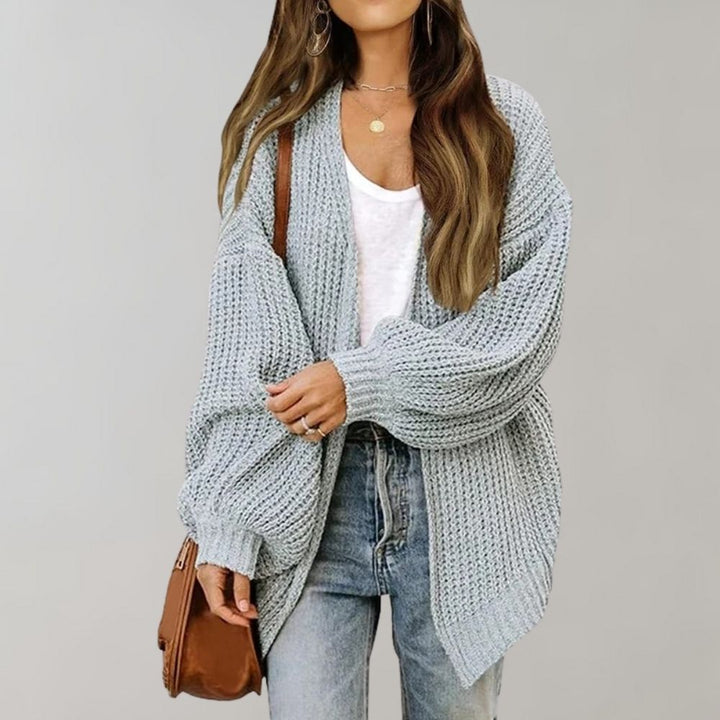 Isla | Casual Cardigan med Åpen Front