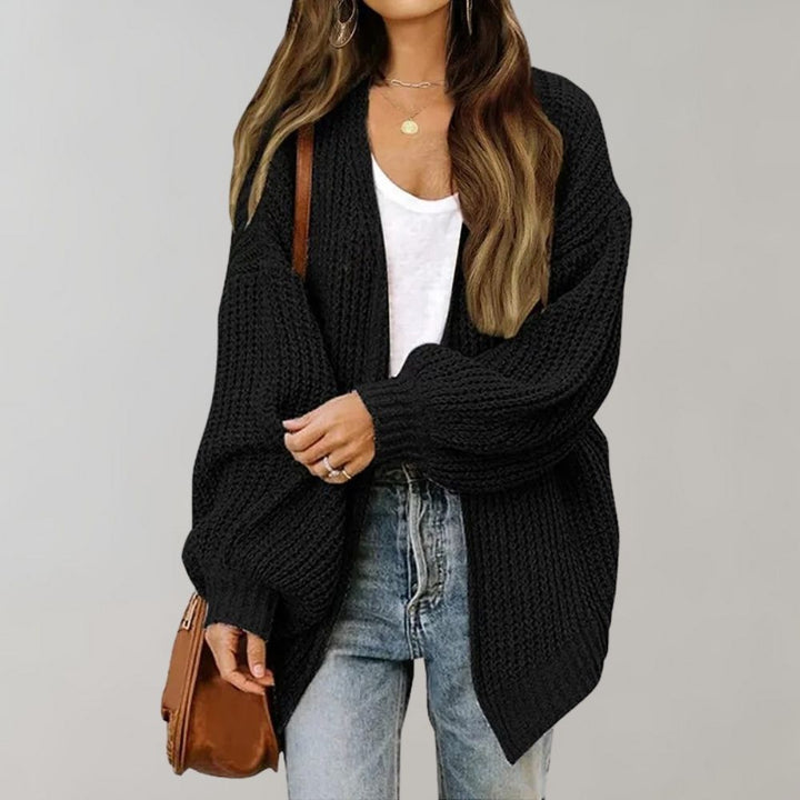Isla | Casual Cardigan med Åpen Front