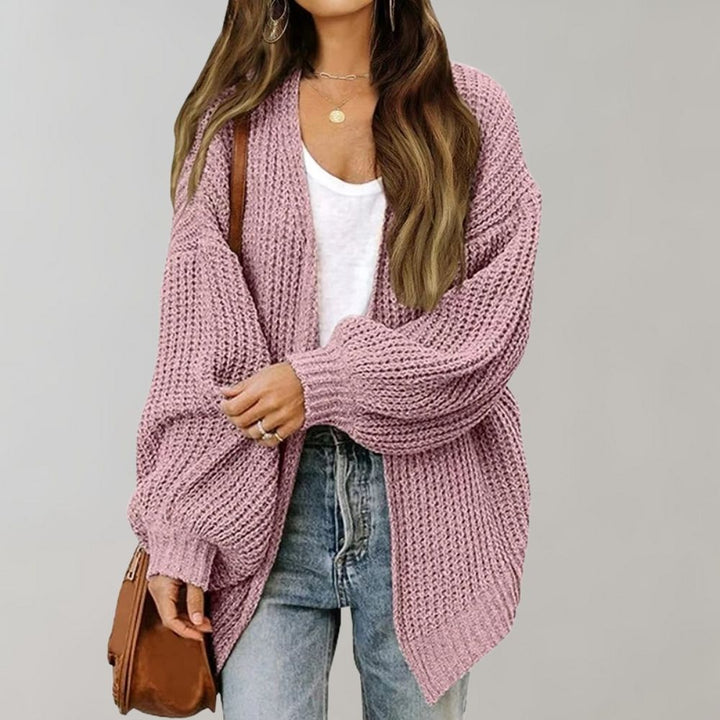 Isla | Casual Cardigan med Åpen Front