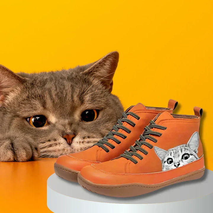 Luna | De Purrfekte Støvlene for Katteelskere