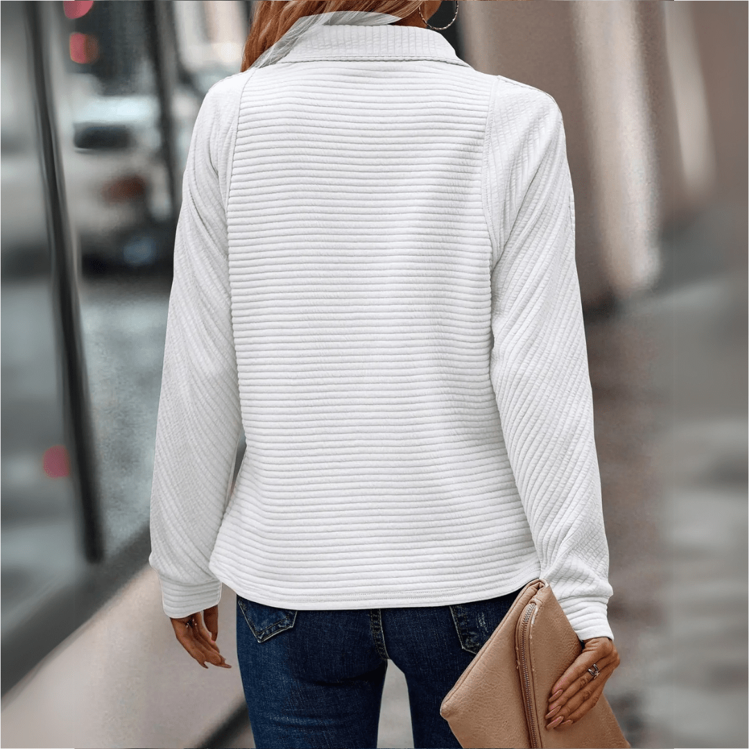 Gillian | Ribbet Half-Zip Genser