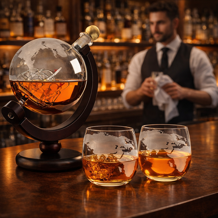 Marco | Whiskeyflaske Verdenskart Design