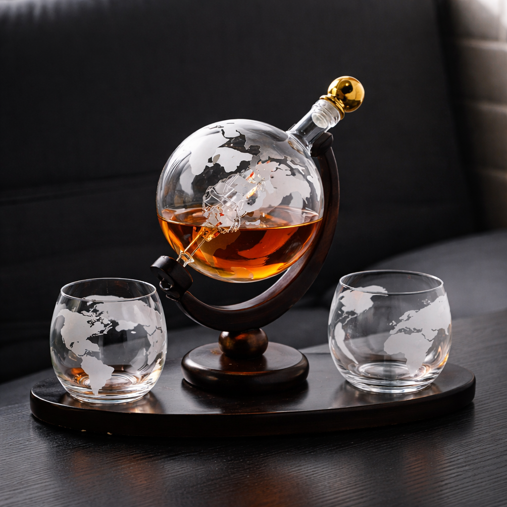 Marco | Whiskeyflaske Verdenskart Design