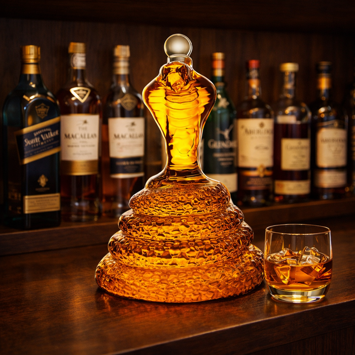 Rodney | Whiskeyflaske Kobradesign