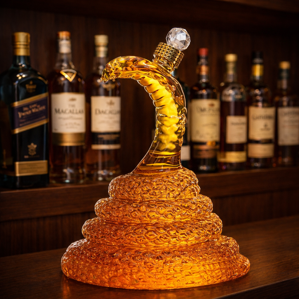 Rodney | Whiskeyflaske Kobradesign
