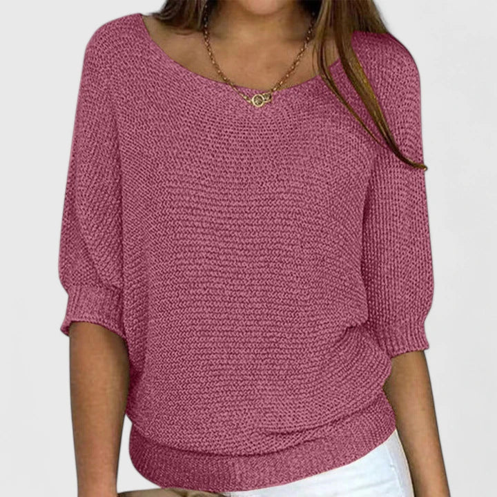 Maureen | Avslappet Batwing-genser