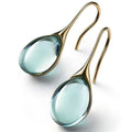 Paula | Stilfulle hengende krystallearrings