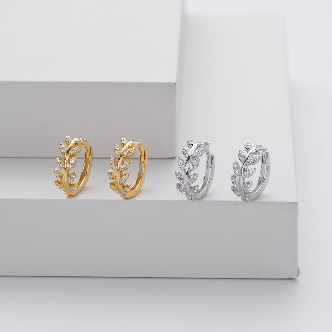 Diana | Elegante sølv- og gullbladøreringer
