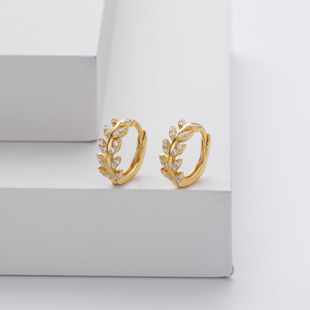 Diana | Elegante sølv- og gullbladøreringer