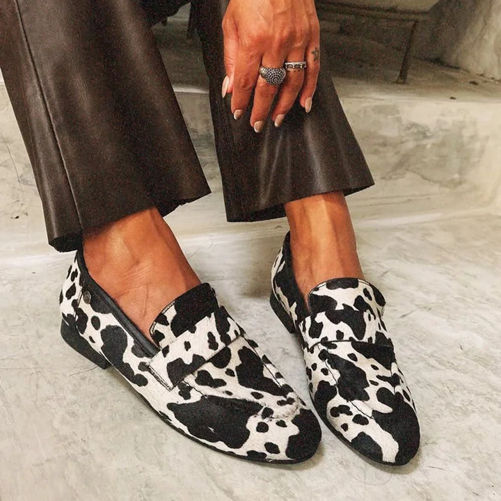 Hadley | Elegante Loafers med Dyreprint