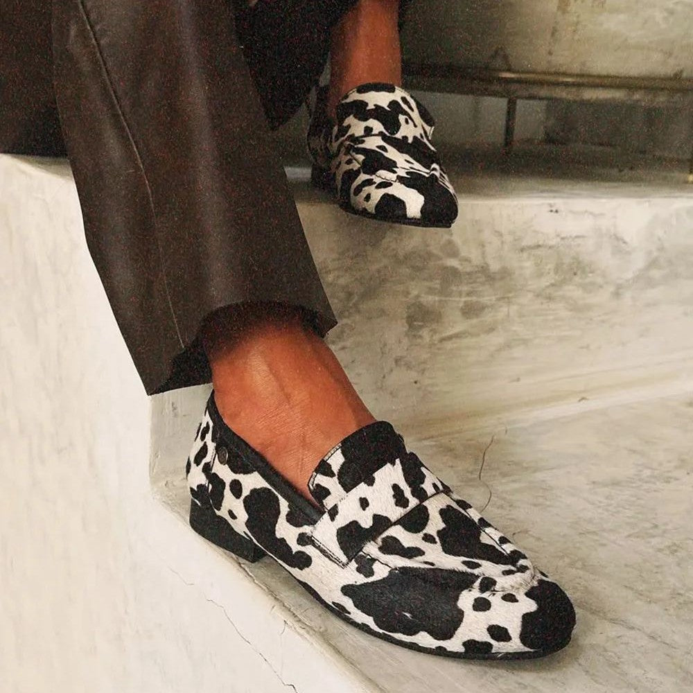 Hadley | Elegante Loafers med Dyreprint