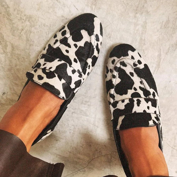 Hadley | Elegante Loafers med Dyreprint