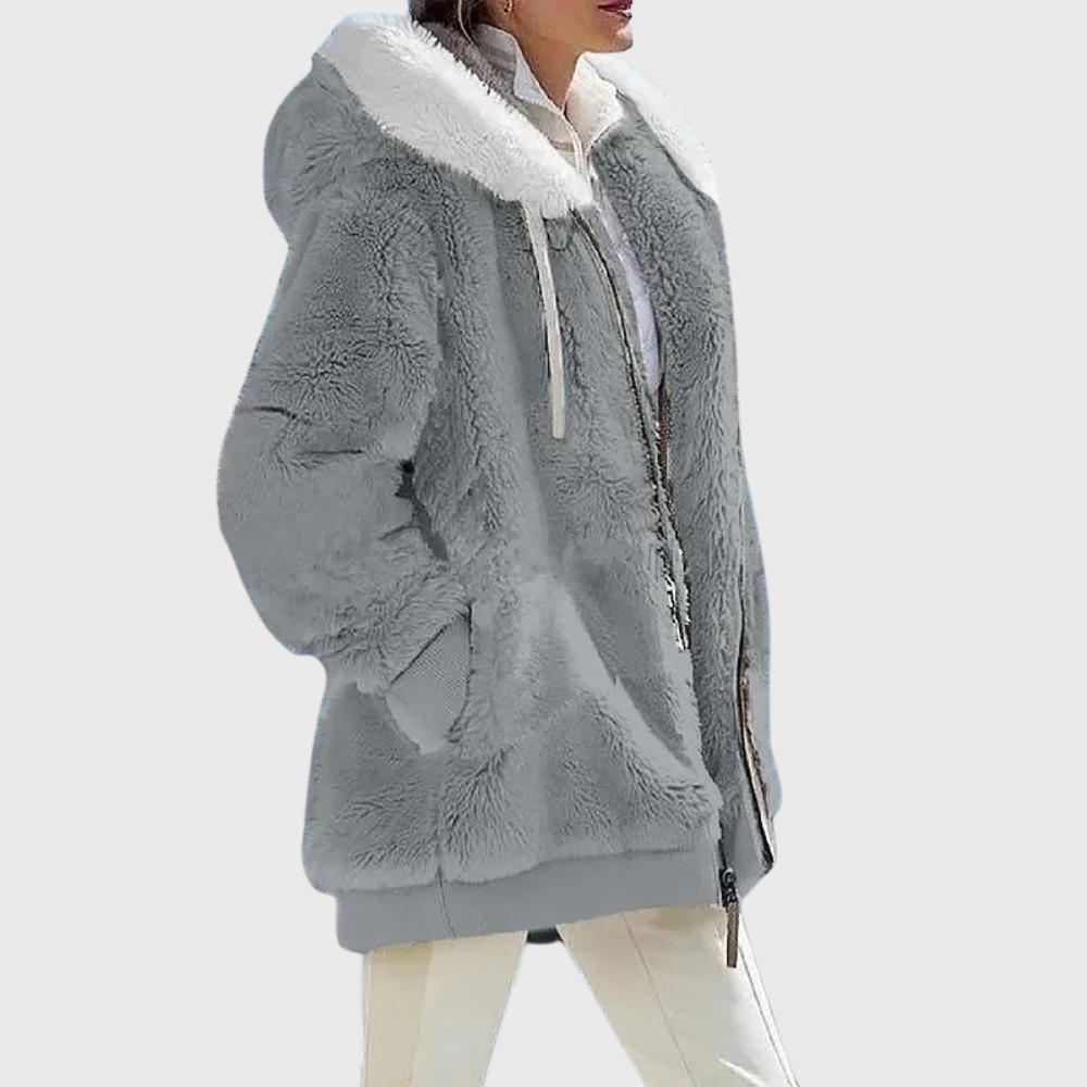 Sofia | Elegant flerfarget varm dunjakke