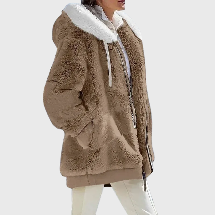 Sofia | Elegant flerfarget varm dunjakke