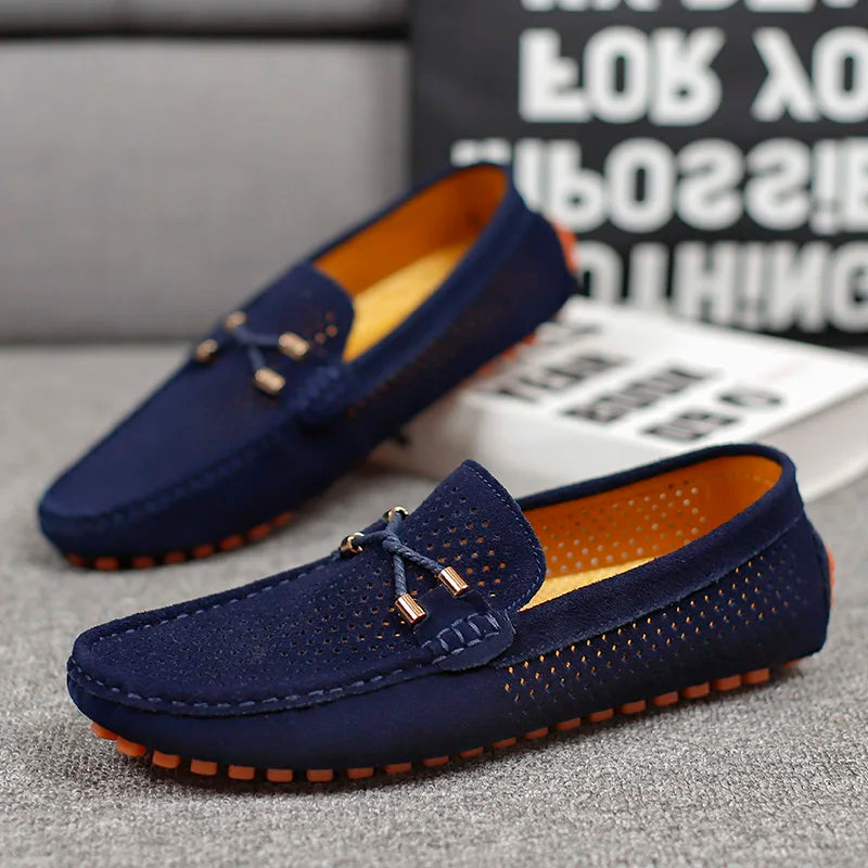 Owen | Klassiske pustende snøresko loafers