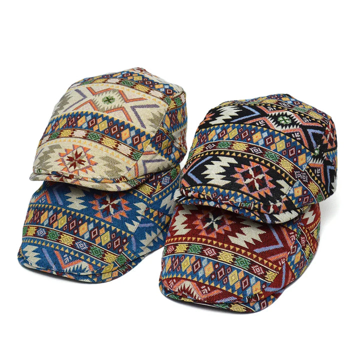 Dylan | Fargerik Vintage Aztek Caps