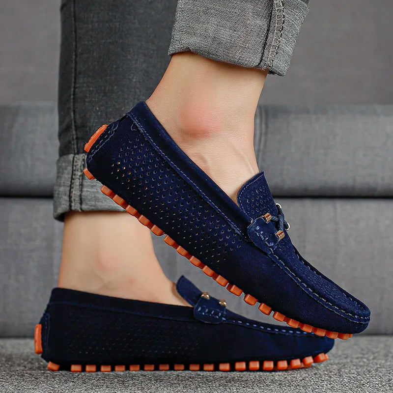 Owen | Klassiske pustende snøresko loafers