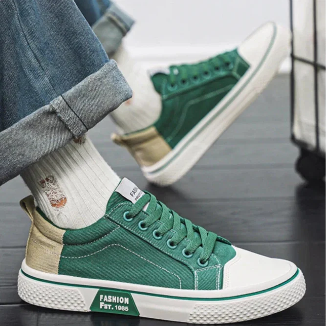 Evan | Pustende Hverdags Skate Sneakers