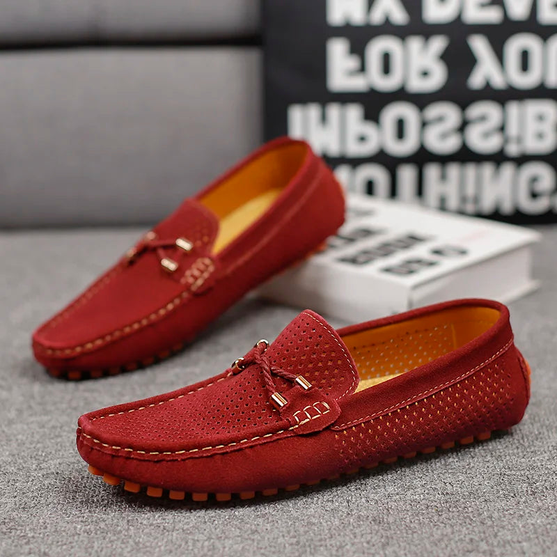 Owen | Klassiske pustende snøresko loafers