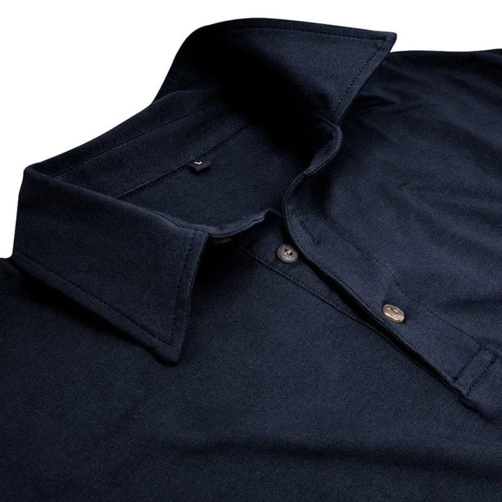 Andrei | Casual langermet poloshorte med krage