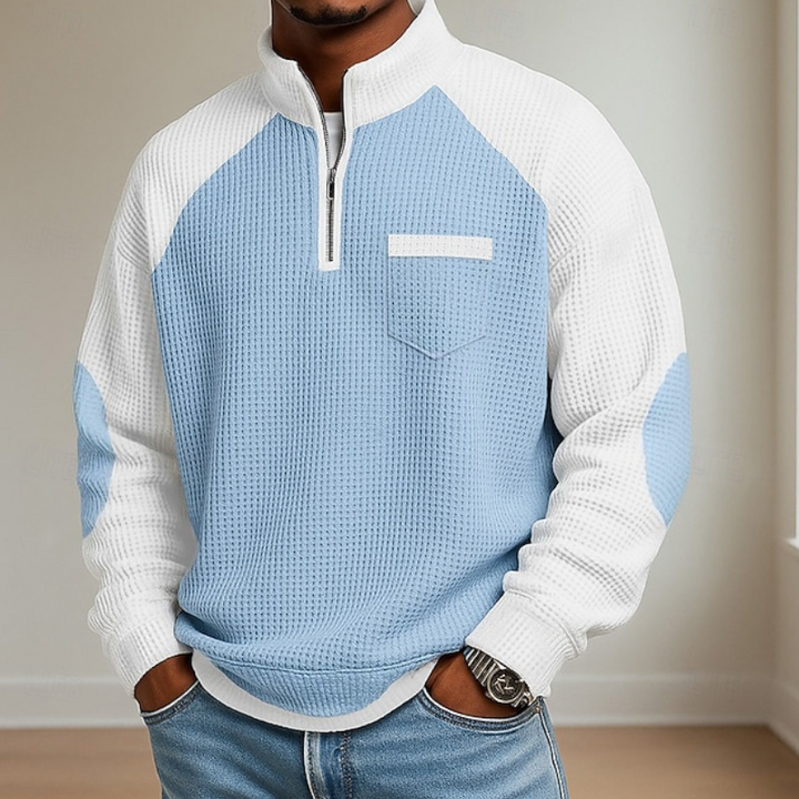 Nathan | Hverdags Half-Zip Genser