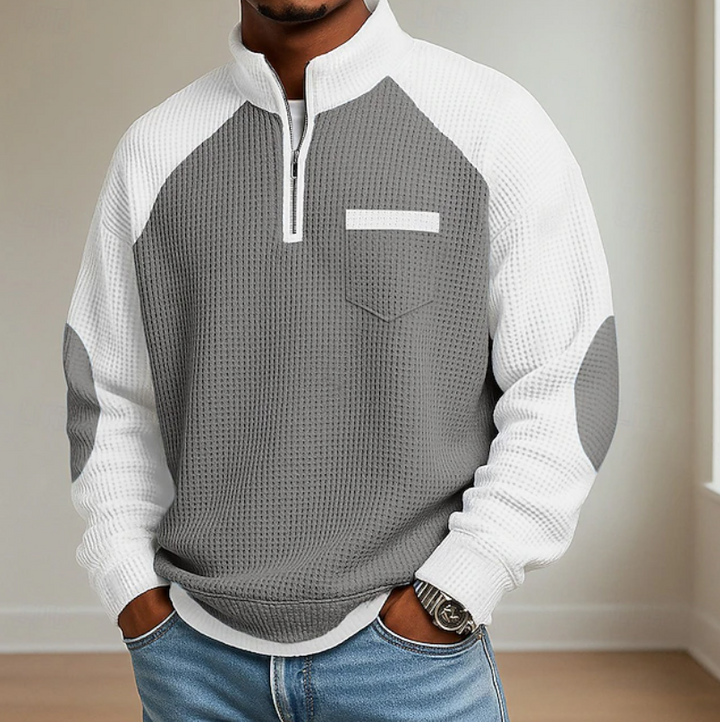 Nathan | Hverdags Half-Zip Genser